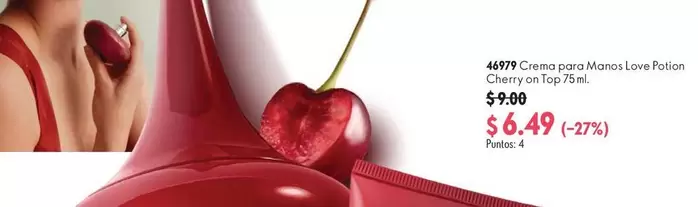 Love - 44579 Crema para Manos Potion Cherry on Top
