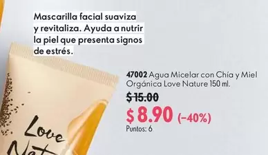 Signos - 47002 Agua Micelar con Chía y Miel Orgánica