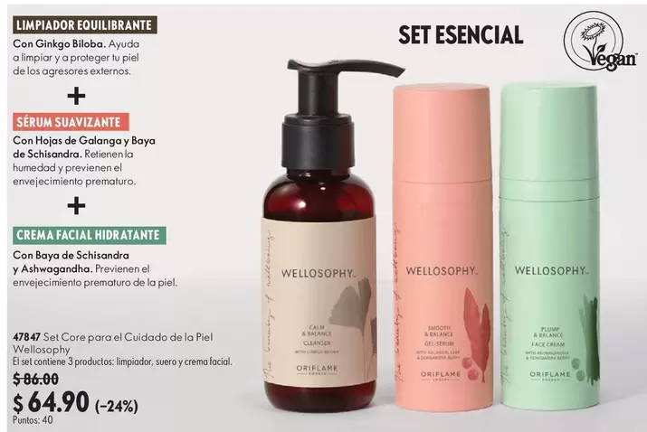 Oriflame - SET Core para el Cuidado de la Piel 47847