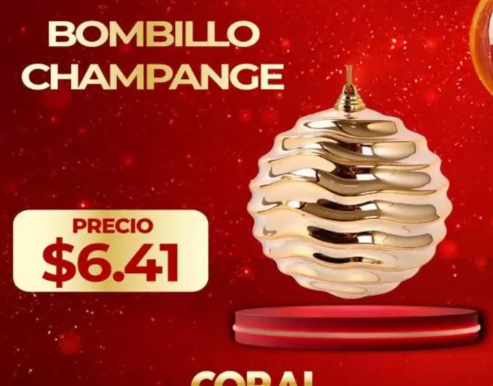 BOMBILLO CHAMPANGE