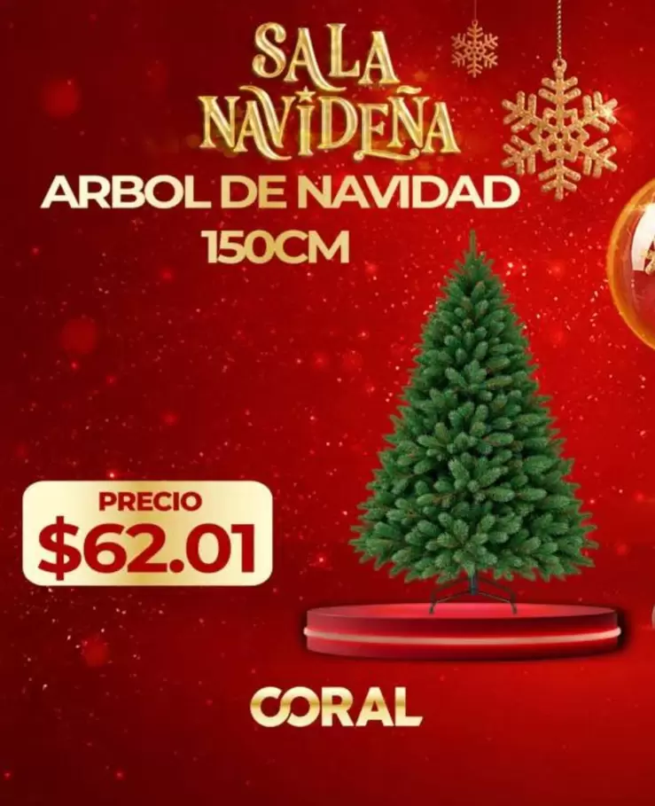 ARBOL DE NAVIDAD 150CM