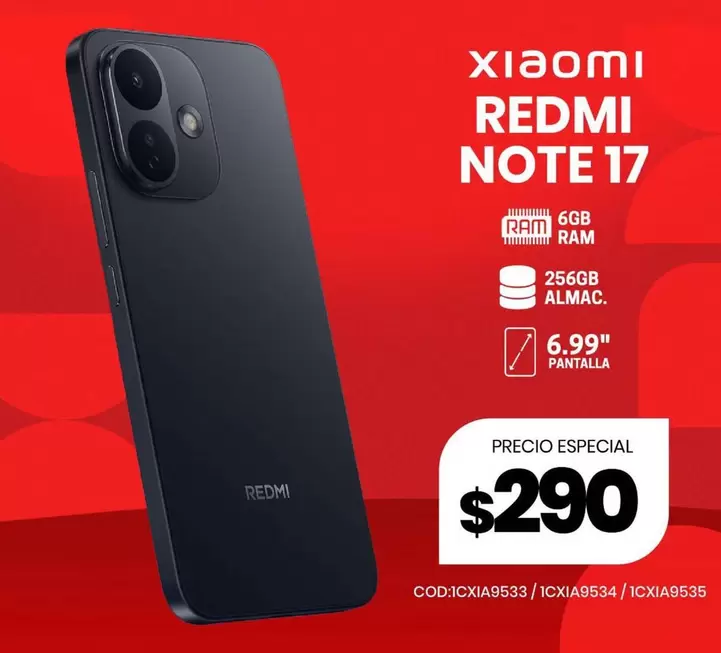 REDMI NOTE 17