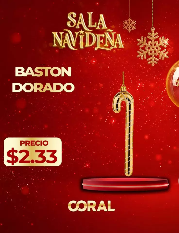 BASTON DORADO