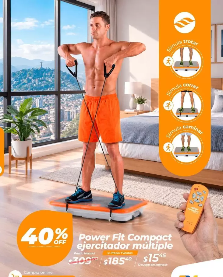 Power Fit Compact ejercitador multiple