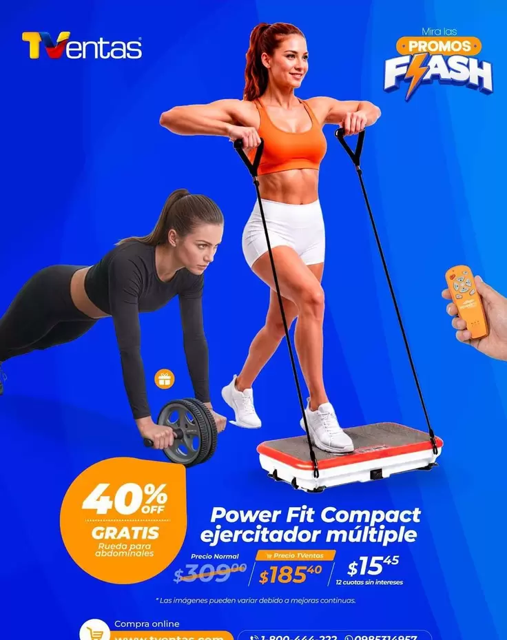 Imágenes - Power Fit Compact ejercitador múltiple