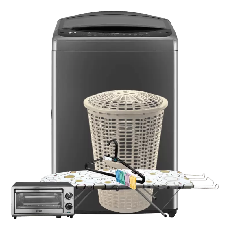 Lg - Lavadora WT19MV6 Middle Black | 19Kg
