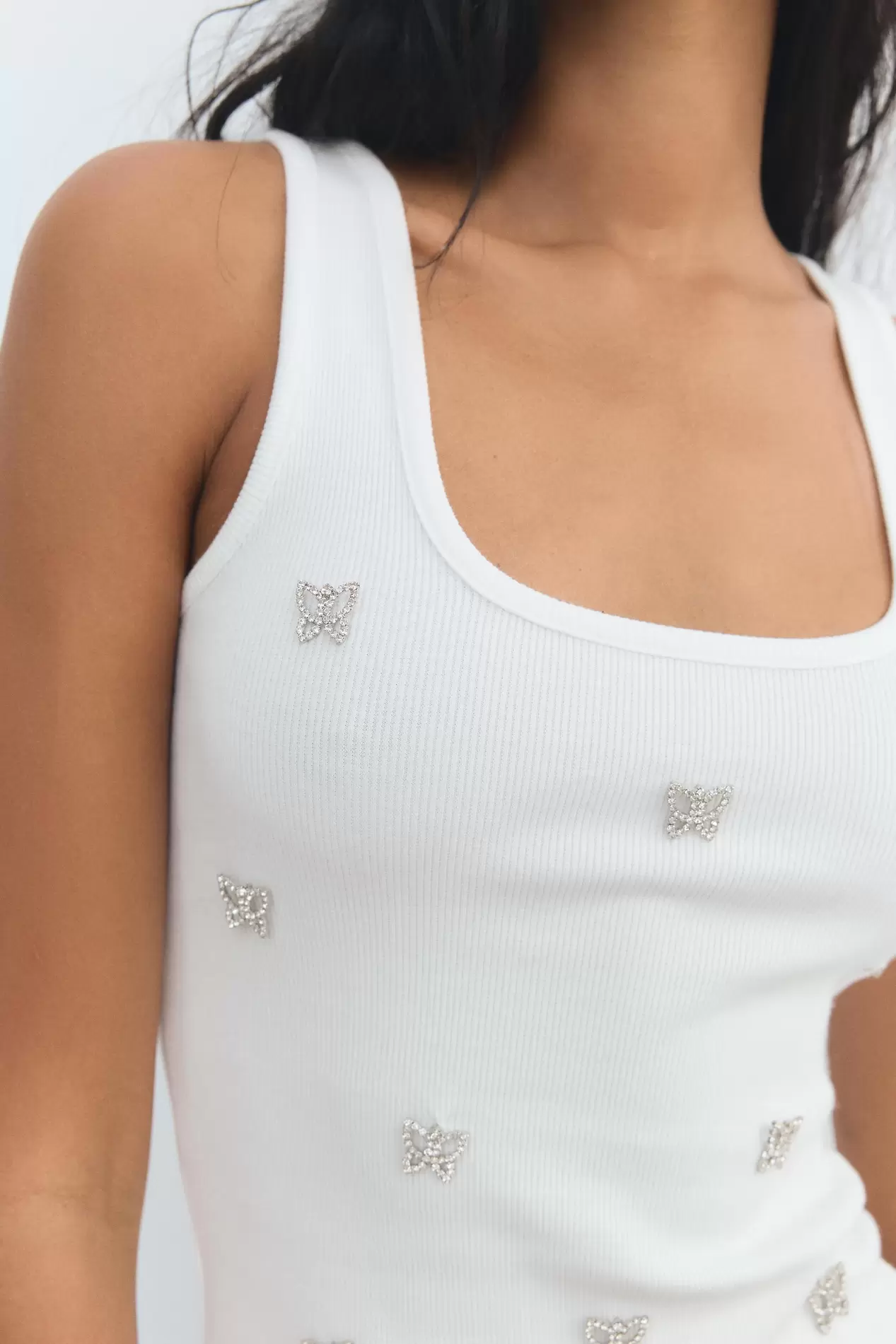 CAMISETA RIB JOYAS MARIPOSAS