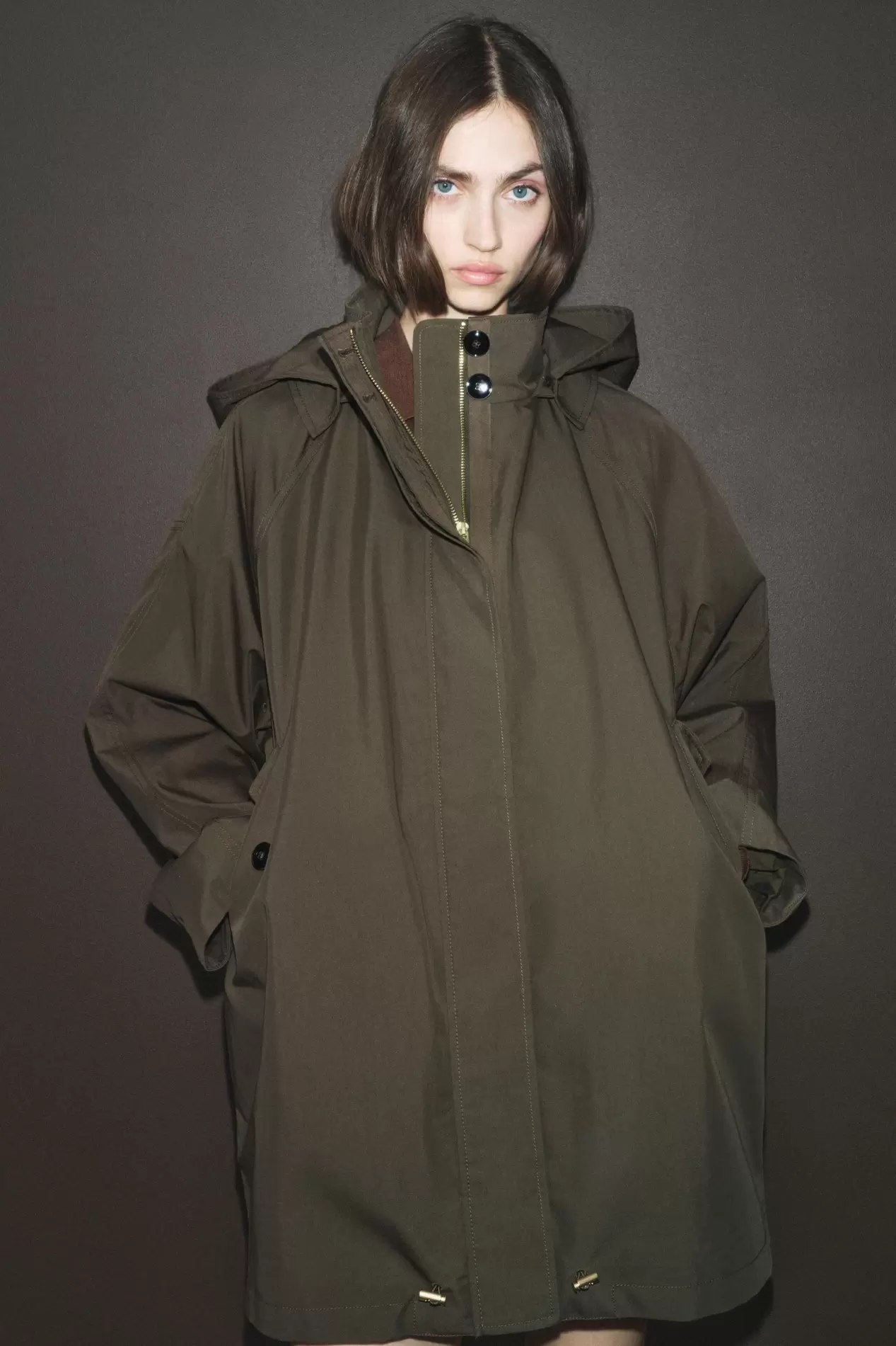 TRENCH CAPUCHA WATER REPELLENT ZW COLLECTION