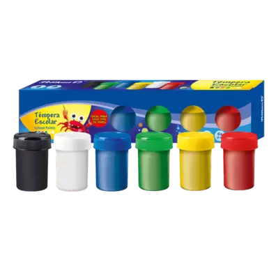 Tempera Pelikan x 6 Colores