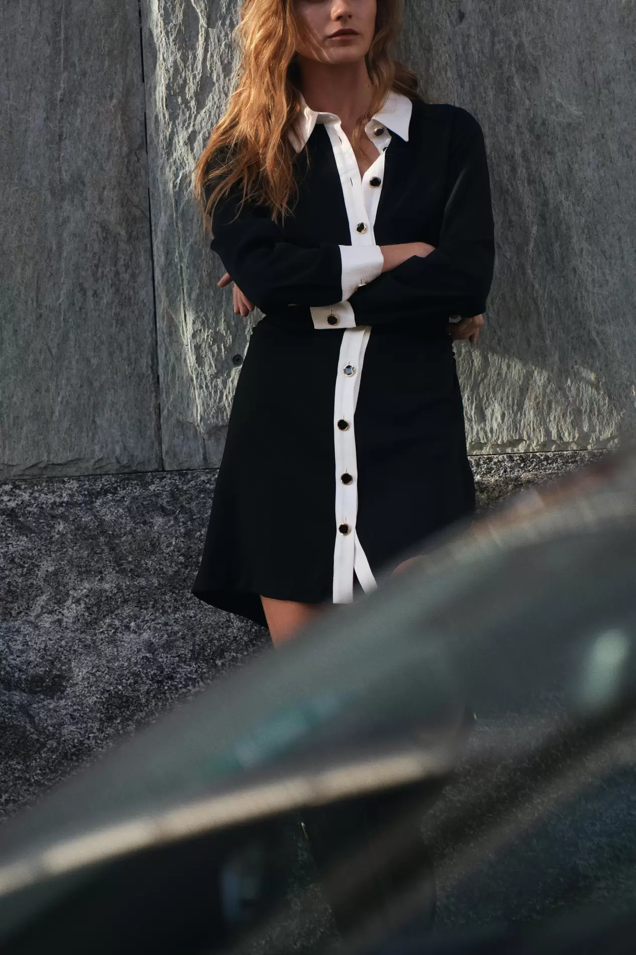 VESTIDO MINI CREPE