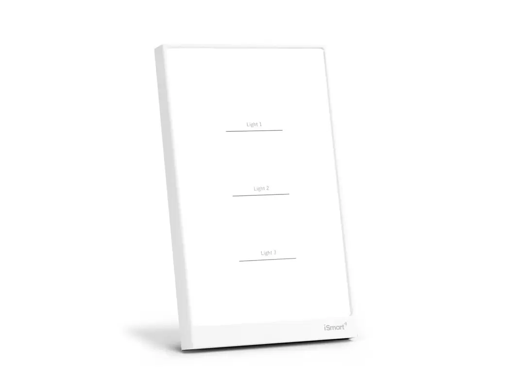 Switch Panel Blanco 3 Toques iSmart