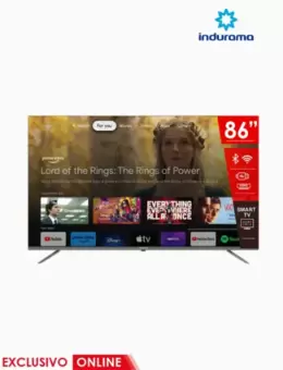 Televisor 86" QLED Google TV | Indurama