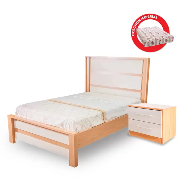 Combo Dormitorio Cindy Imperial | Bi Color