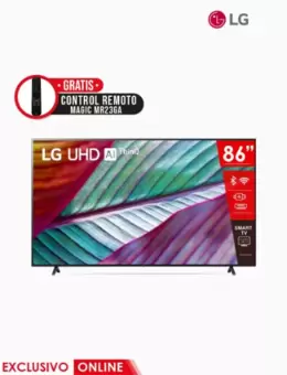 Televisor 86" con ThinQ | LG + Gratis Magic Control