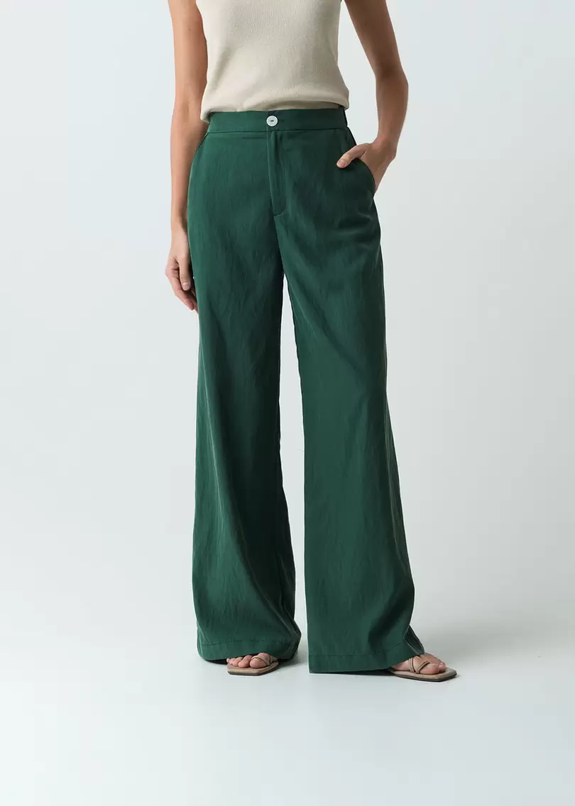 Pantalón Palazzo tiro súper alto