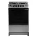 Cocina a Gas Ecoline 4 Quemadores Acero Inoxidable - 53cm - 126808