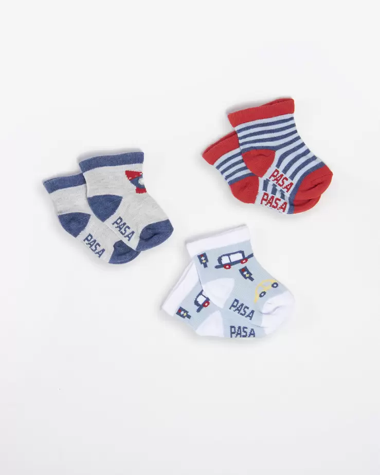 Medias Zapatilla Paq 3