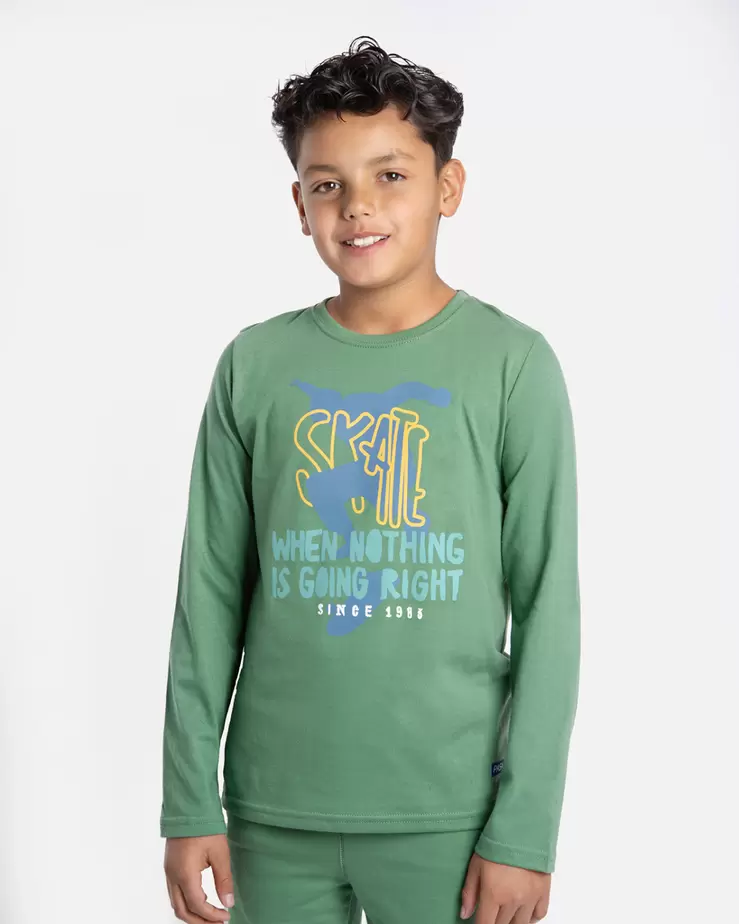 Camiseta manga larga