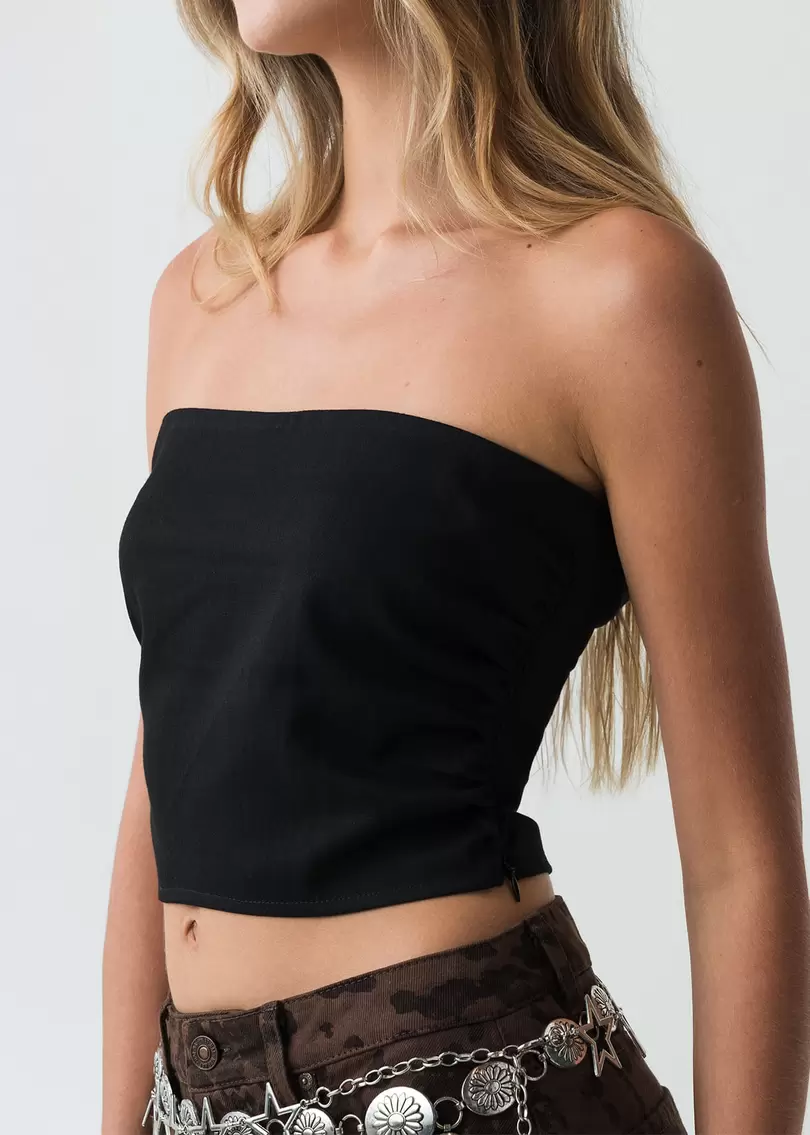 Camisa strapless