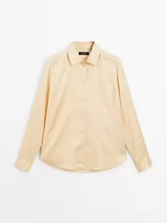 Camisa fluida satinada