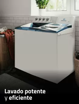 Lavadora Semiautomática Doble Tina 13 Kg | Indurama