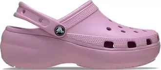 Classic Platform Clog W Hydrangea