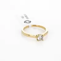 ANILLO COMPROMISO 18K
