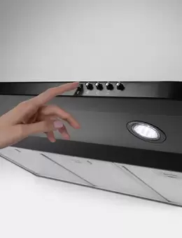 Campana Extractora Negra | Indurama