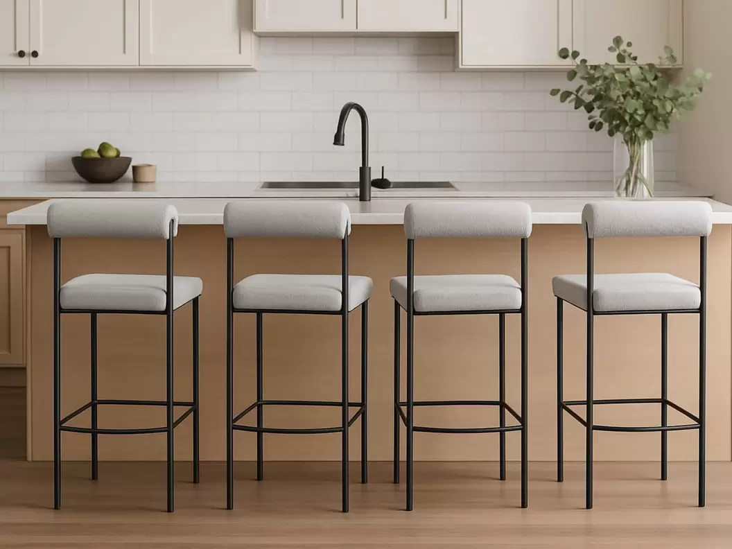 Set x4 Taburete Cocina Livorno