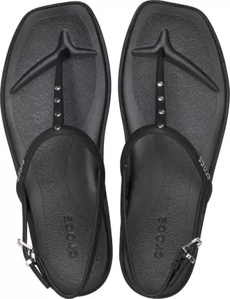 Miami Studded Thong Flip Black