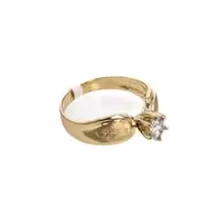 ANILLO DE COMPROMISO 18K