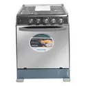Cocina a Gas Ecoline 4 Quemadores Grill Doménica Inox - 60cm | 130408