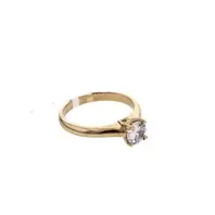 ANILLO COMPROMISO 18K