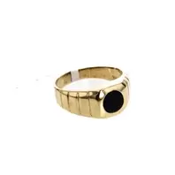 ANILLO PIEDRA NEGRA 18K