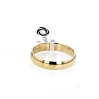 ANILLO MATRIMONIO LISO 18K