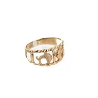 ANILLO DELFINES 18K