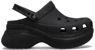 Crocs BAE Glitter W Negro