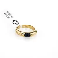 ANILLO CON ZIRCONES 18K