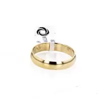 ANILLO DE MATRIMONIO LISO 18K