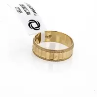 ANILLO MATRIMONIO DIAMANTADO 18K