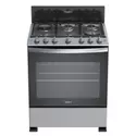 Cocina a Gas Whirlpool Inoxidable 6 Quemadores - 76cm | LWFR3320D