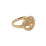 ANILLO ARBOL DE LA VIDA CON ZIRCONES 18K