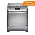 Cocina a Gas Indurama 5 Quemadores Smart Montecarlo Zafiro Croma 76cm | CR S01