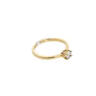 ANILLO COMPROMISO 18K