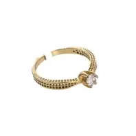 ANILLO COMPROMISO 18K