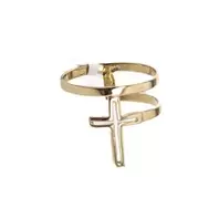 ANILLO DAMA CRUZ 18 K