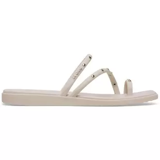 Miami Studded Toe Loop Sandal Almond Tint