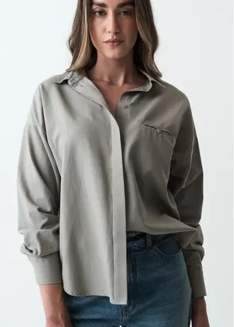 Camisa manga larga de botones