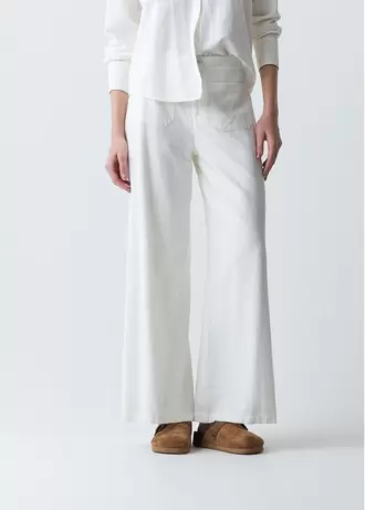 Pantalón Palazzo tiro medio