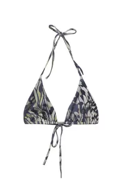 Top bikini triángulo mariposa